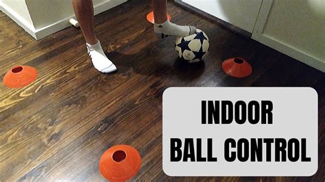 SOCCER INDOOR BALL CONTROL DRILLS - YouTube