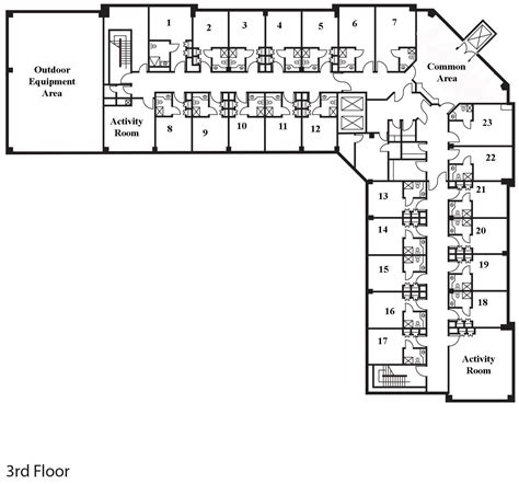 Nursing Home Floor Plan Layout - floorplans.click