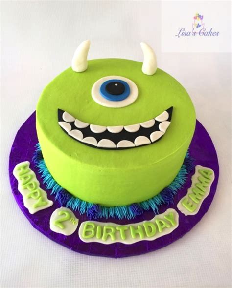 Monster Inc. Birthday Cake - CakeCentral.com