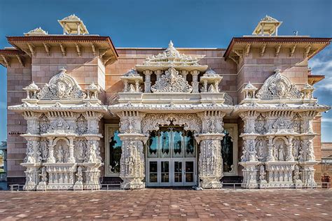 Hindu Temple in Robbinsville, New Jersey Photograph by Elvira Peretsman ...