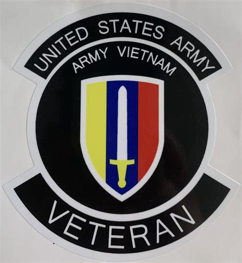 US Army - Army Vietnam Veteran Sticker - Decal Patch - Co