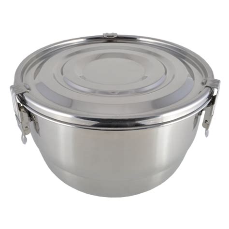 Silver Stainless Steel Food Container, For Kitchen, Capacity: 3L at Rs 10000/piece in Delhi