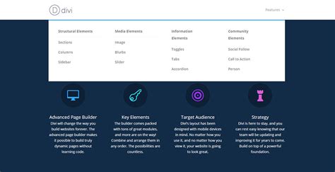 Creating Divi Mega Menus | Woodswork Web Design Tips