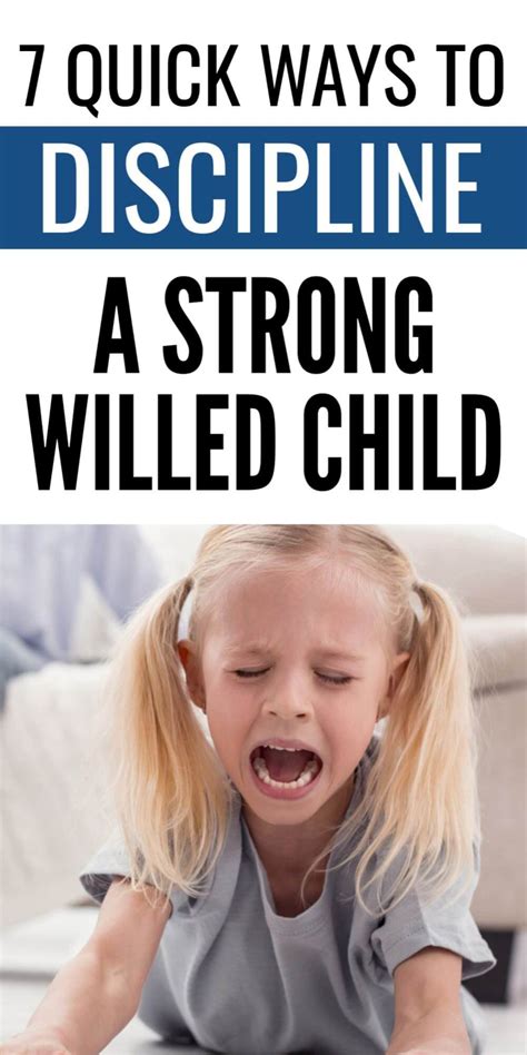 How to Discipline a Strong Willed Child | Strong willed child ...