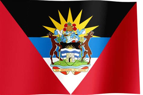 Antigua and Barbuda Flag GIF | All Waving Flags