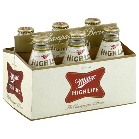 Miller High Life Beer 7 oz Bottles - Shop Beer at H-E-B