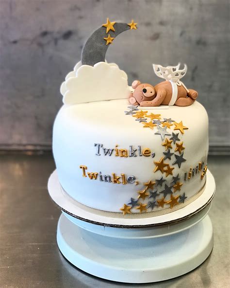 Twinkle, Twinkle, Little Star cake by Frostings Bake Shop | Cake, Star cakes, Cupcake cakes