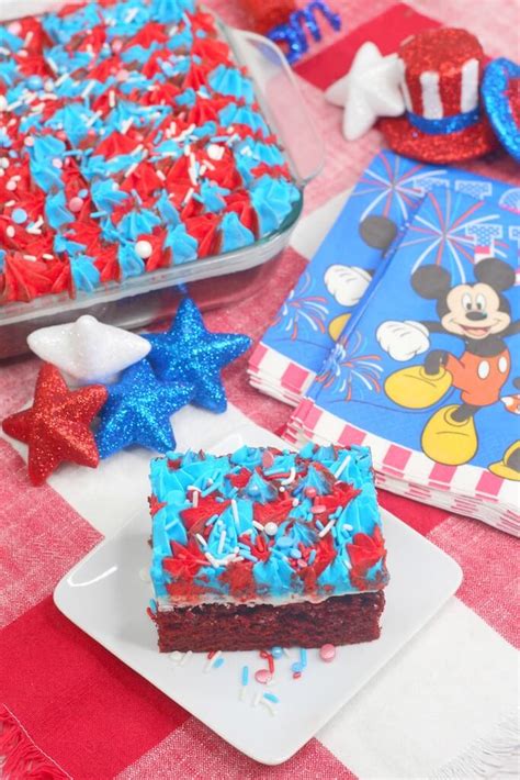 Firework Cake : Perfect Patriotic Cake Idea - Well, If She Can Do It...