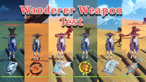 Best Weapon for Scaramouch (Wanderer) ?? Scaramouch Weapon Comparison ...