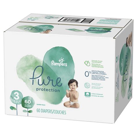 Pampers Pure Protection Diapers (Choose Size and Count) - Walmart.com