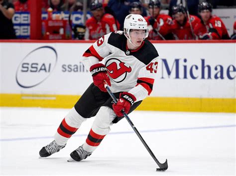 Devils' Luke Hughes to make playoff debut in Game 3 vs. Hurricanes ...