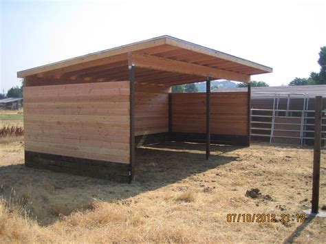 How To Make A Horse Shed