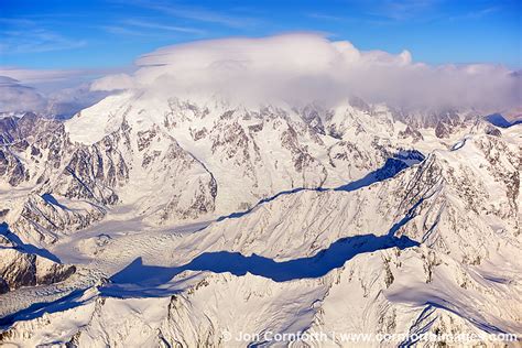 Mt Fairweather Lenticular Aerial 1 Photo, Picture, Print | Cornforth Images