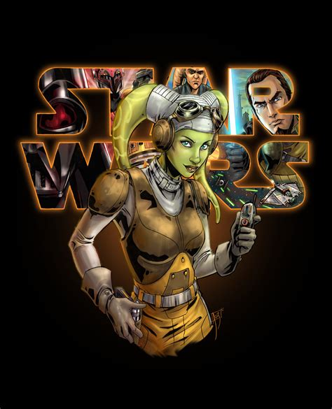 Rebel Captain Hera Syndulla by djinn-world on DeviantArt