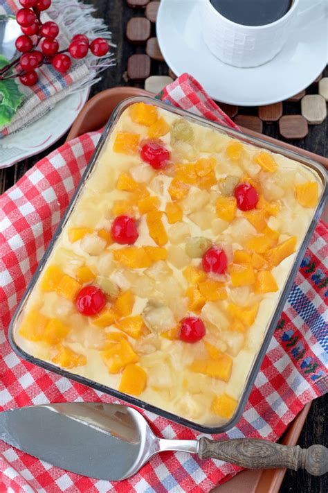 No-bake Crema de Fruta - Foxy Folksy