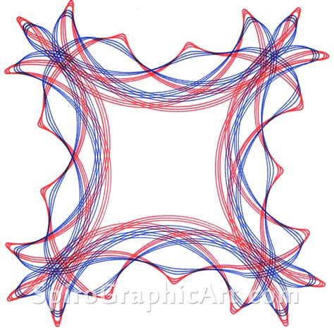 Super Spirograph Patterns: The Cloverleaf - SpiroGraphicArt