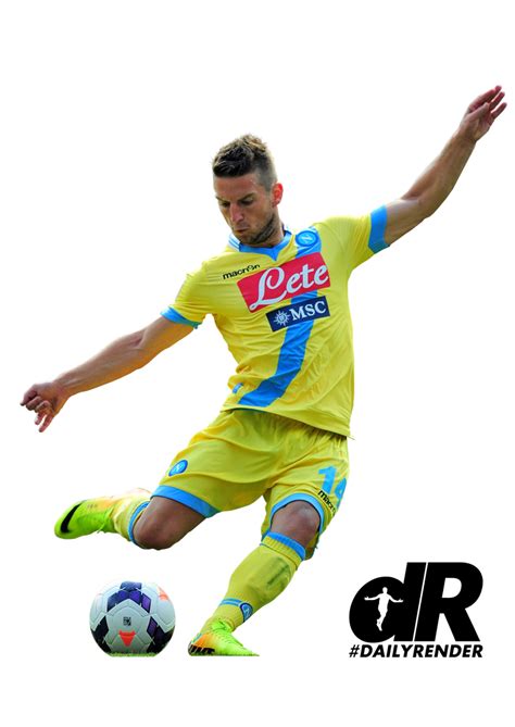 Dries Mertens Belgium football render - FootyRenders