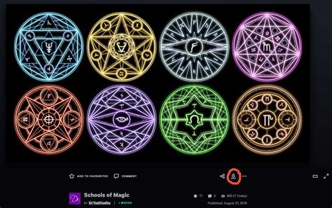 [Art] Sigils for each school of magic : r/DnD