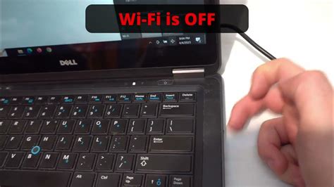 How to enable Wi-Fi (Dell Latitude E7440 laptop, Switch on Right side ...