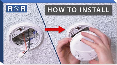 How to Install a Smoke Detector | Repair and Replace - YouTube