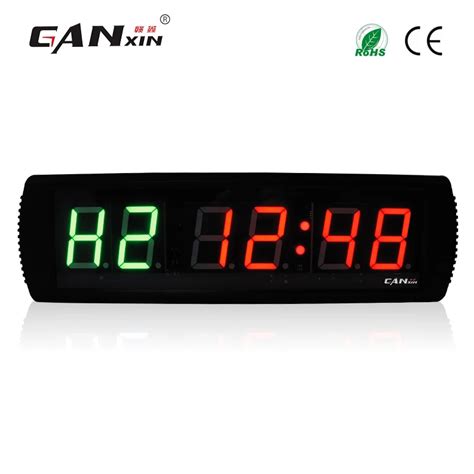 [Ganxin]3" fashionable Led Fitness Timer Remote Control gym crossfit timer interval training ...