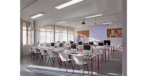 Chairs and tables for libraries, lecture rooms and training rooms in universities and schools ...