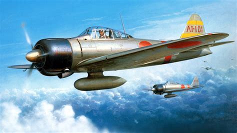 Japan, World War II, Zero, Mitsubishi, Airplane, Military, Military Aircraft, Aircraft, Japanese ...