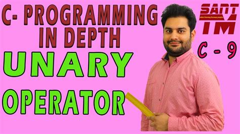 Unary Operators in C Programming Language - YouTube