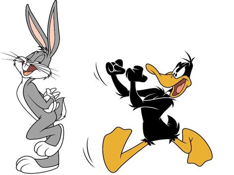 Bugs Bunny With Daffy Duck - DesiComments.com