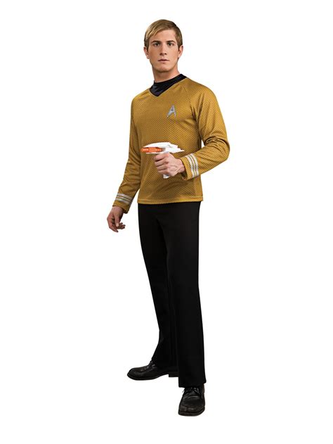 Star Trek Mens Deluxe Captain Kirk Costume - SpicyLegs.com