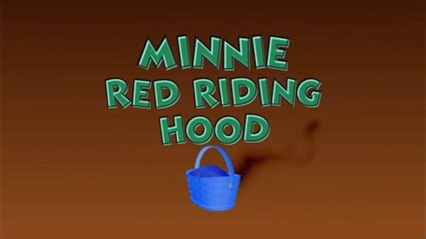 Minnie Red Riding Hood Oh Toodles & Mystery Mouseketool (In Inverted ...