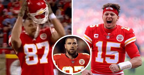 Travis Kelce slammed for throwing helmet furiously after missing ...