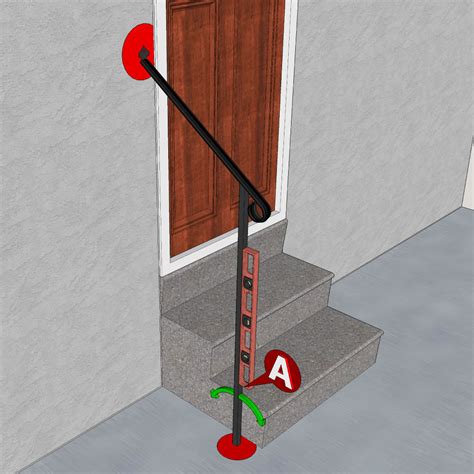 DIY Door Handrail Installation - DIY Handrails