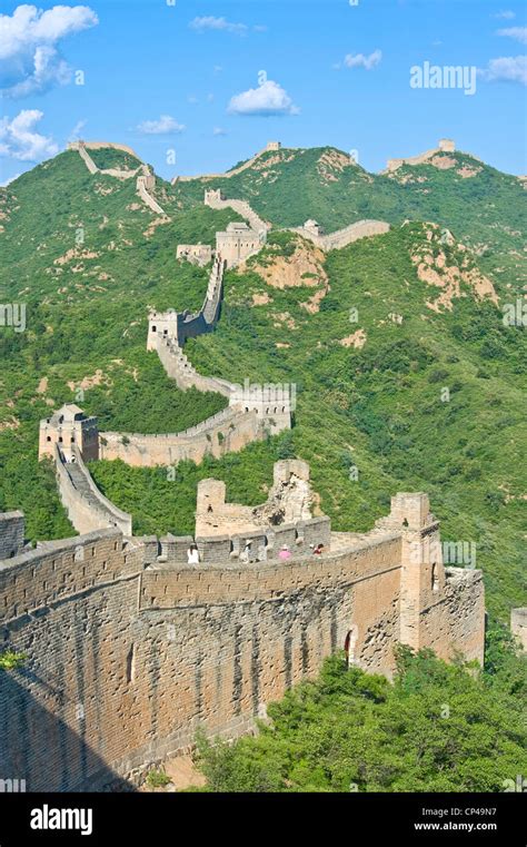 Great wall aerial hi-res stock photography and images - Alamy