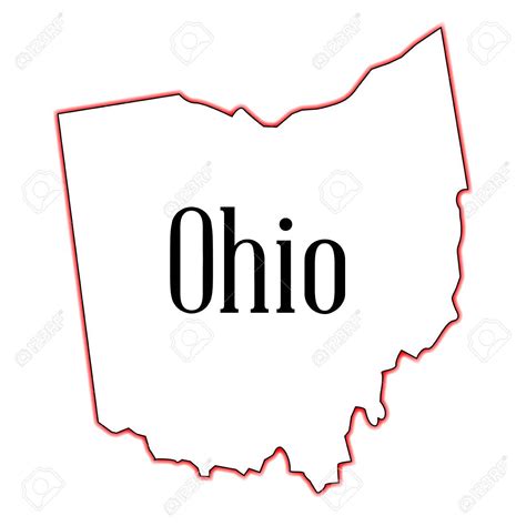 Ohio Outline | Free download on ClipArtMag