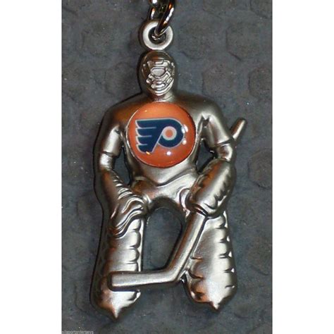 NHL Philadelphia Flyers Hockey Player Key Chain Logo on chest CONCORD ...