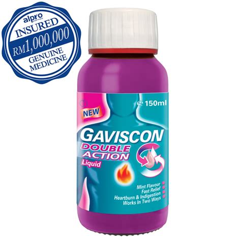 Gaviscon Double Action Liquid 150ml | Shopee Malaysia