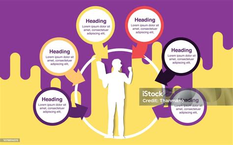 Infographics Template Or Step Chart Diagram Design For Success Business ...