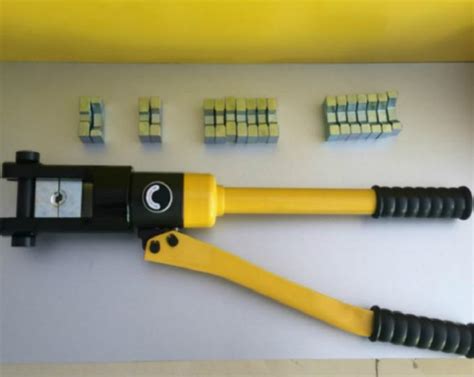 Manual Hydraulic Cable Lug Crimping Tool , hydraulic press tools Up to ...