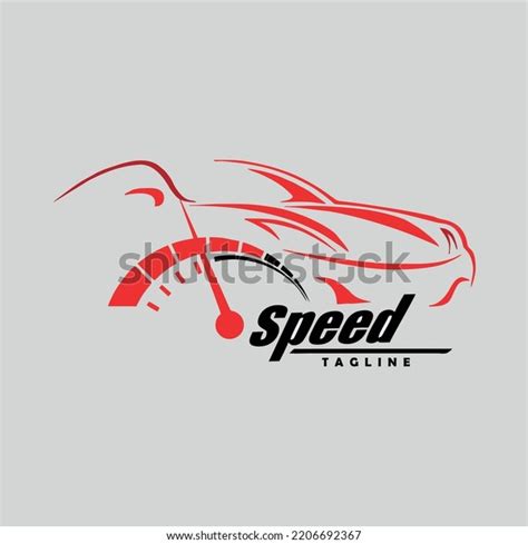 Speedometer Vector Car Logo Collaboration Stock Vector (Royalty Free) 2206692367 | Shutterstock