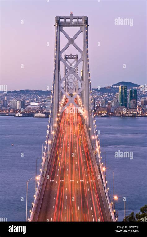 San Francisco Bay Bridge Stock Photo - Alamy