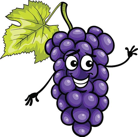 Royalty Free Cartoon Grapes Clip Art, Vector Images & Illustrations - iStock