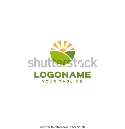 Creative Logo Template Farm Logo Stock Vector (Royalty Free) 412772878 | Shutterstock