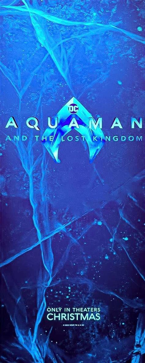 First (and Incredibly Boring) 'Aquaman 2' Posters Spotted in the Wild - Bleeding Fool