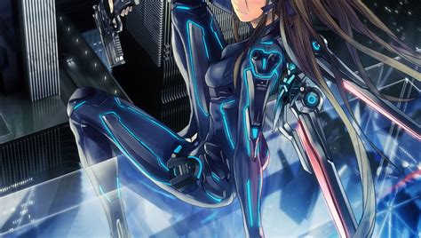 Anime Girls Sci Fi - 960x544 Wallpaper - teahub.io