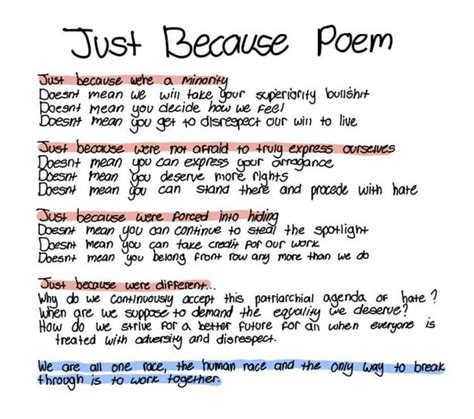 Just Because Poem : r/Poem