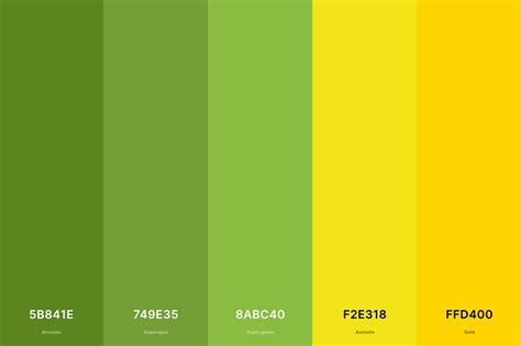 35+ Best Green Color Palettes with Names and Hex Codes, dark green - mi-pro.co.uk
