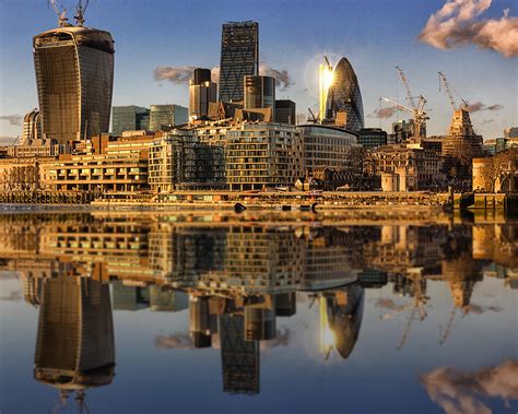 London City Skyline Photograph by Ian Hufton