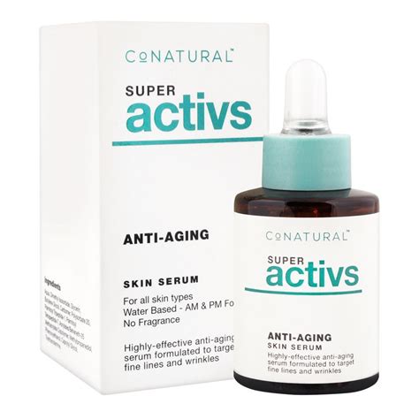 Buy CoNatural Super Activs Anti-Aging Skin Serum, For All Skin Types ...