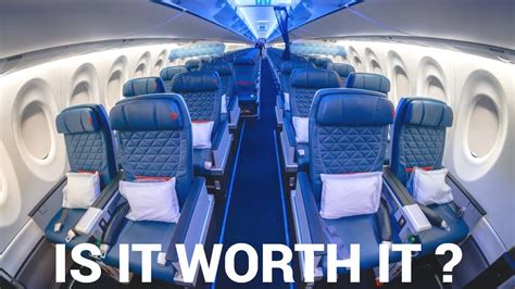 Delta Airlines FIRST CLASS DOMESTIC !!! Save Your Money !!! - YouTube